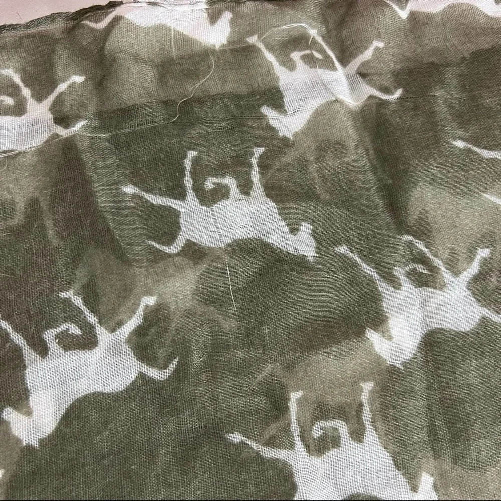 Oversized Horse Print Scarf Wrap Novelty